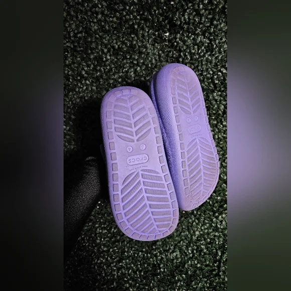 Kids Purple Clogs - Picture 4 of 5